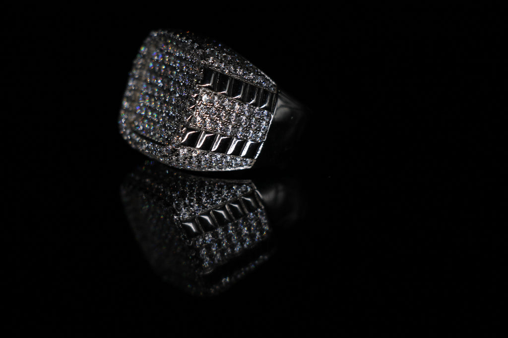 Squared Cluster Multi-Row Ring – SKÖLL COLLECTION