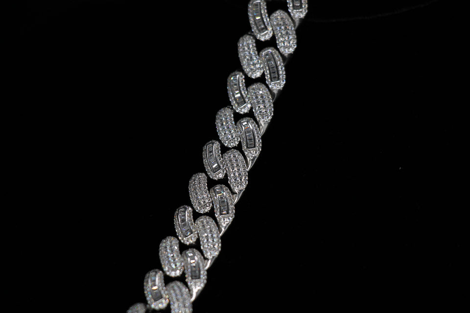 15mm Miami Cuban link Bracelet