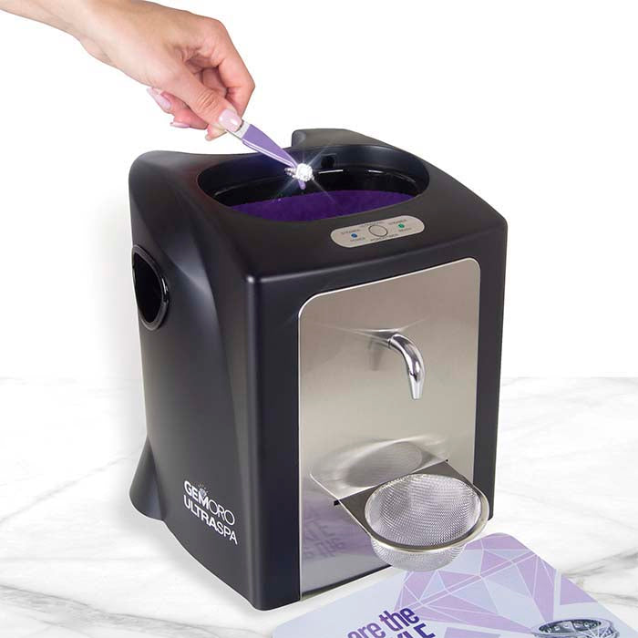 GemOro® UltraSpa™ Ultrasonic and Steam Cleaner