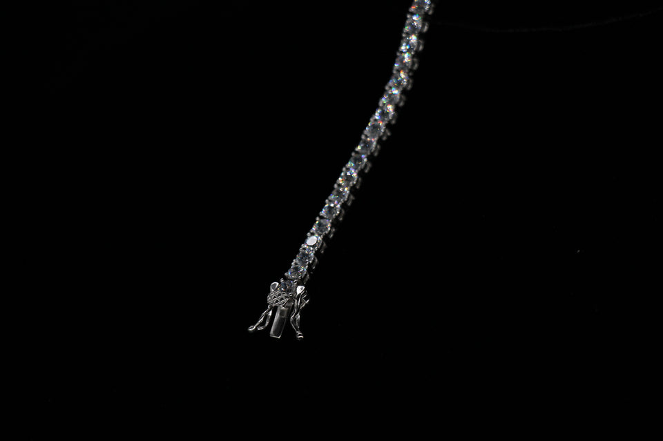 3mm Tennis Bracelet (Single Row)