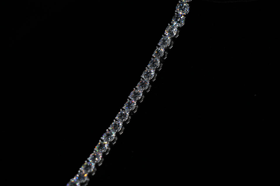 5mm Tennis Bracelet (Single Row)