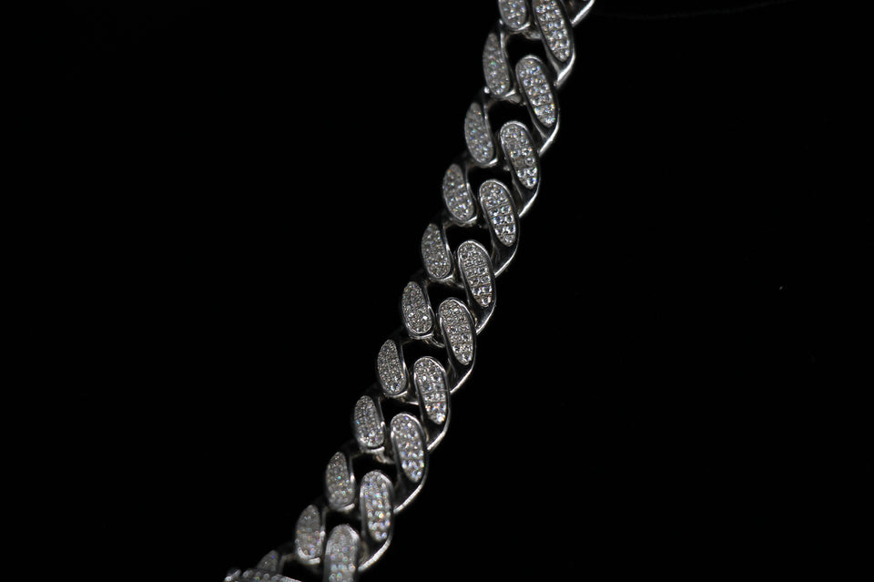 14mm Miami Cuban link Bracelet