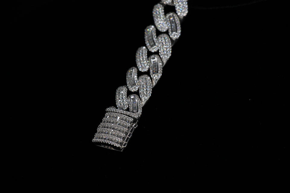 15mm Miami Cuban link Bracelet