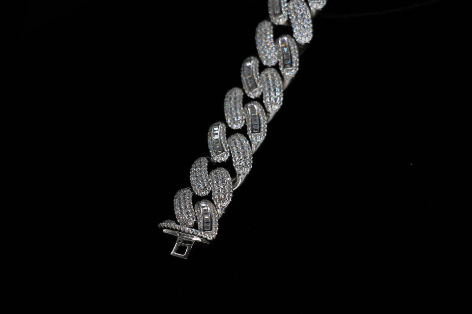 15mm Miami Cuban link Bracelet