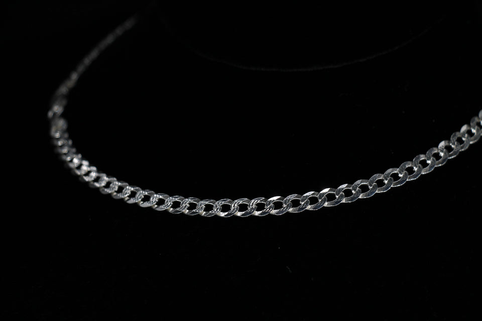 6mm Cuban Pave Chain