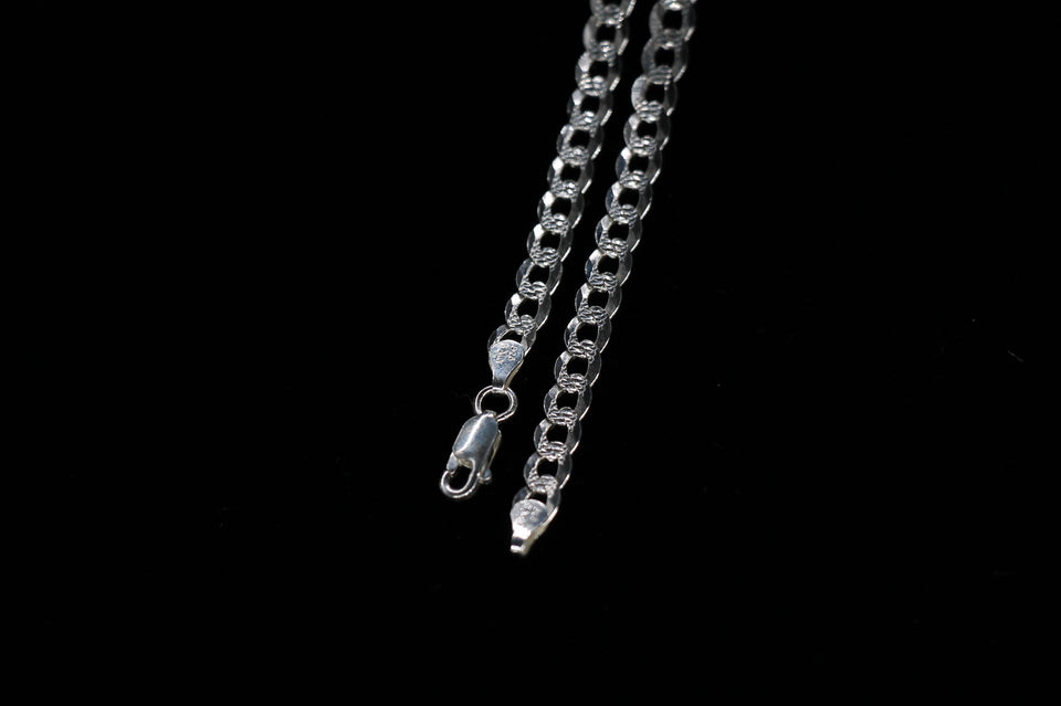 6mm Cuban Pave Chain