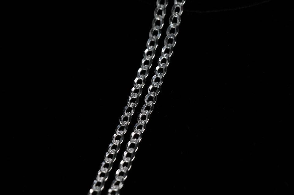 5mm Cuban Pave Chain