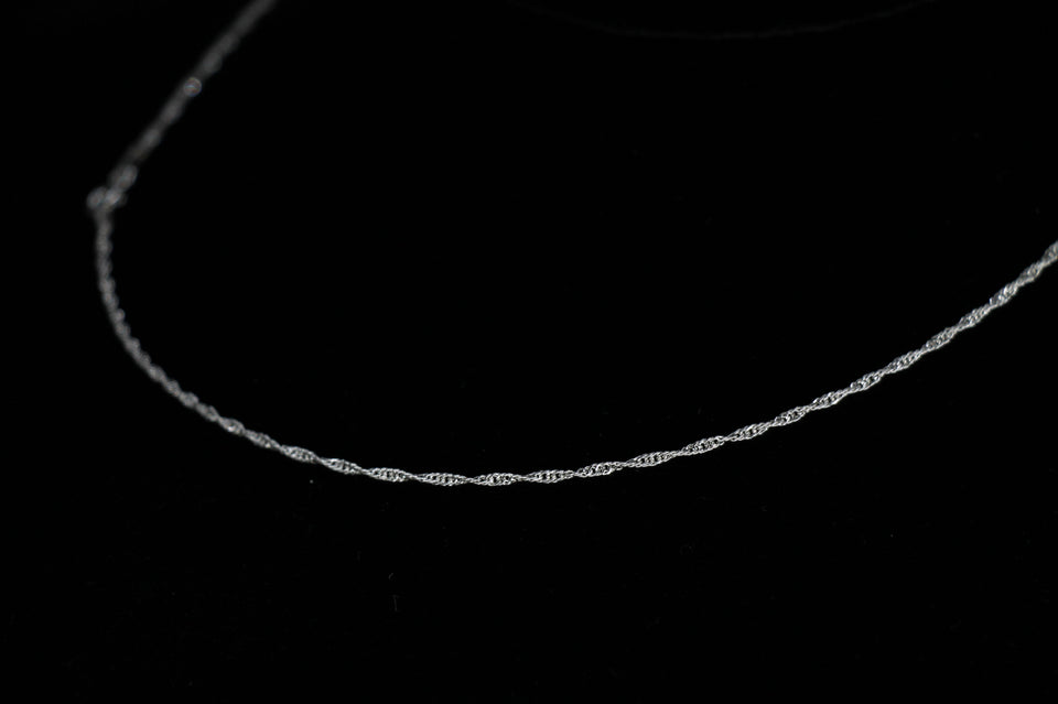 1mm Singapore Necklace